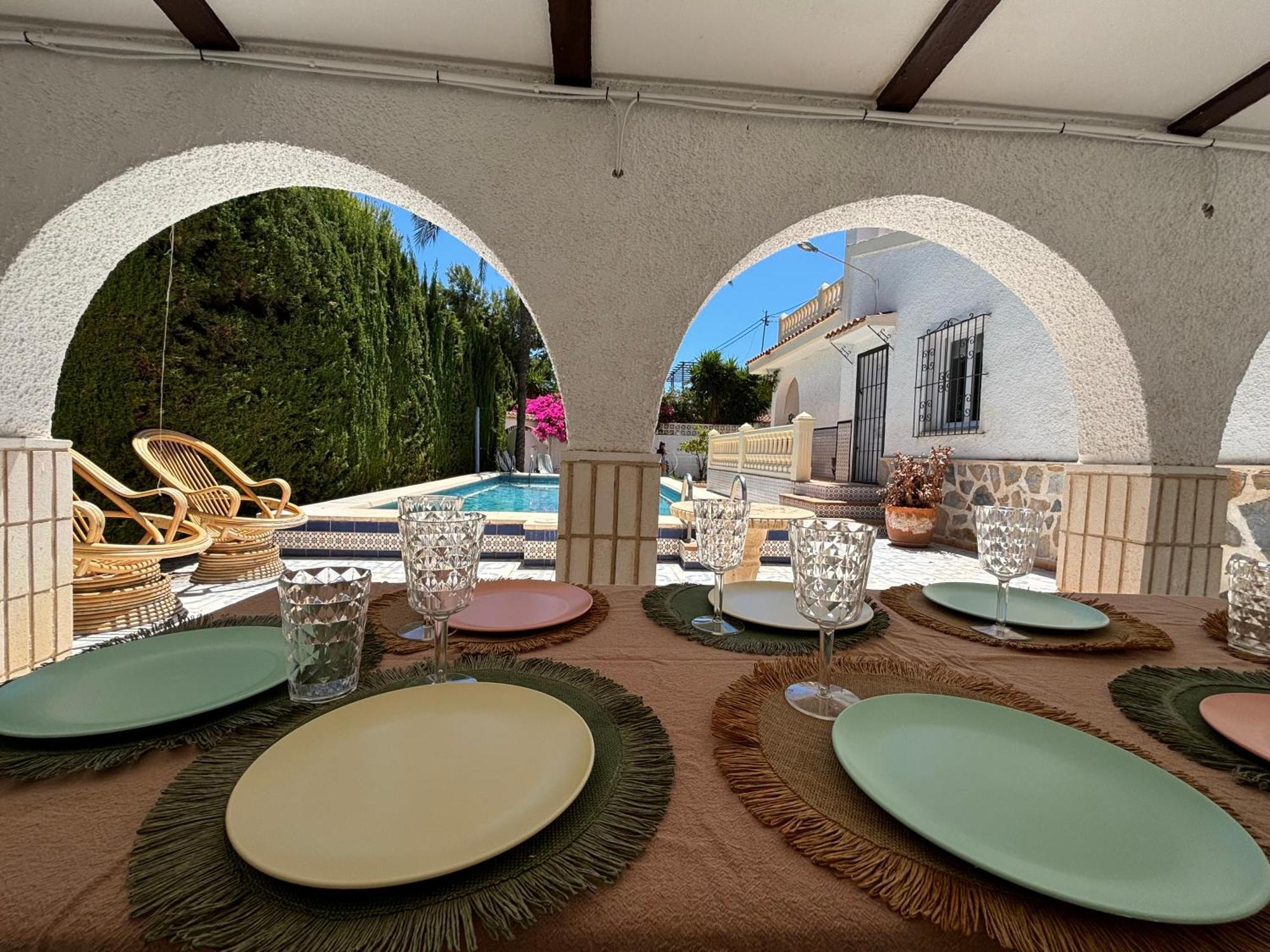 Villa Con Piscina A 5 Min A Pie De La Playa Y Pau5 Кампелло Экстерьер фото